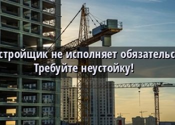 Взыскание неустойки с застройщика - процедура глазами юриста