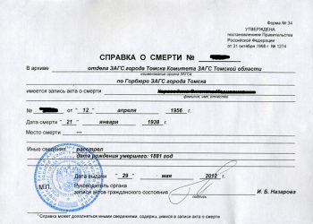 Как вступить в наследство после смерти мужа